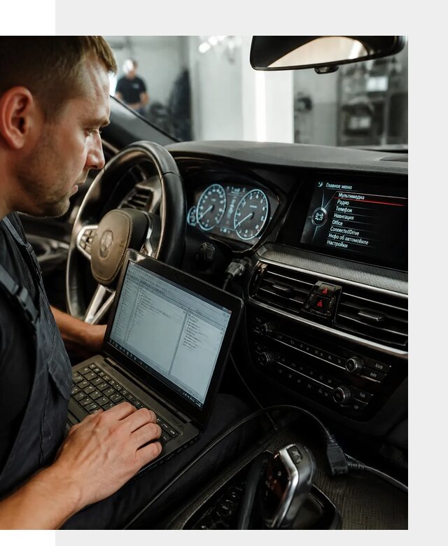 Русификация приборной панели BMW для авто в Курчатове от компании