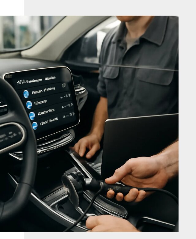Установка приложений Geely для мультимедиа автомобиля в Курчатове