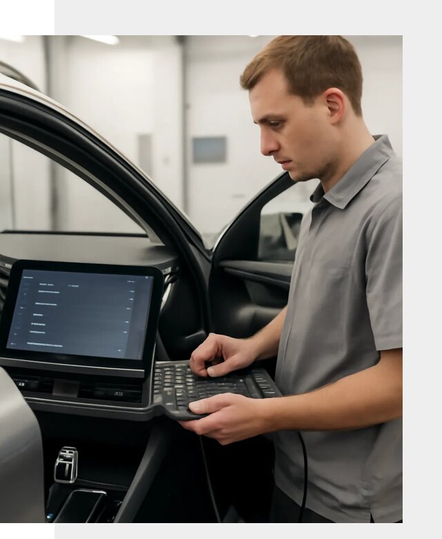 Русификация мультимедиа автомобилей Lynk Co в Курчатове