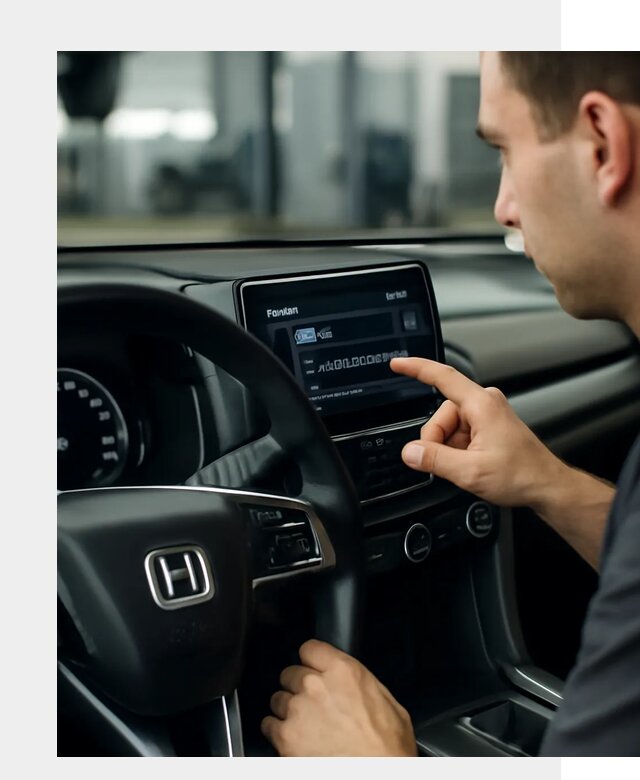 Русификация панели приборов Honda в Курчатове по цене 5094 ФастМобиль-Крч