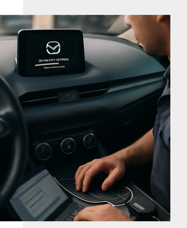 Установка приложений Mazda на мультимедийную систему в Курчатове
